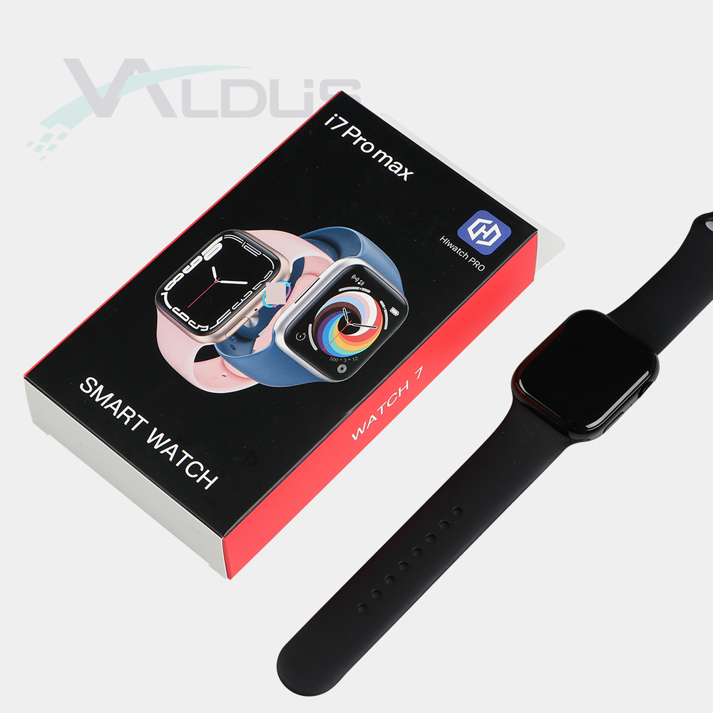 Valdus I7 Pro Max Cheap Smartwatch Montre Reloj Inteligente Bt Call Mobile Phone Series 7 Smart Watch I7 Pro Max 