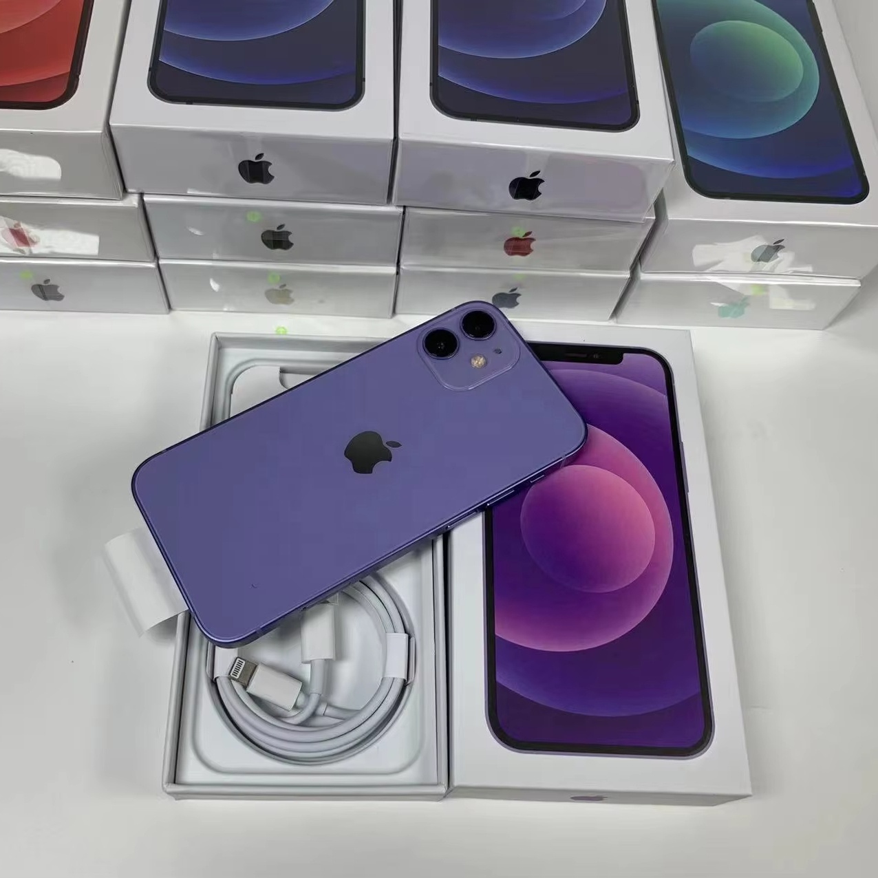 Wholesale 99% New Original US Version Unlocked Used Mobile Phones Low Price for iPhone 12 Mini 12 Pro Max