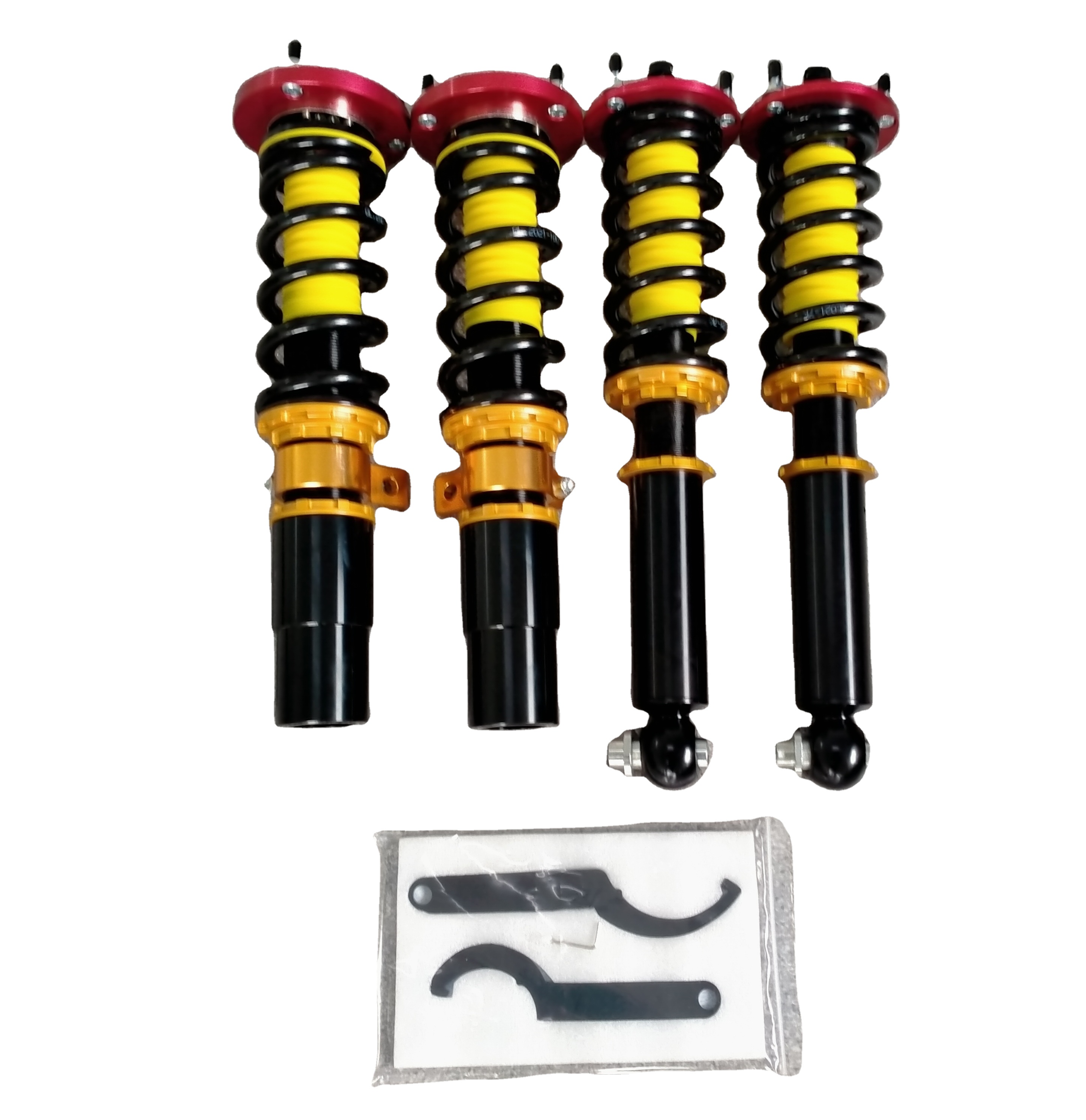Quality Assurance Adjustable Coilover Suspension Shock Absorber Coil Spring For Bmw 