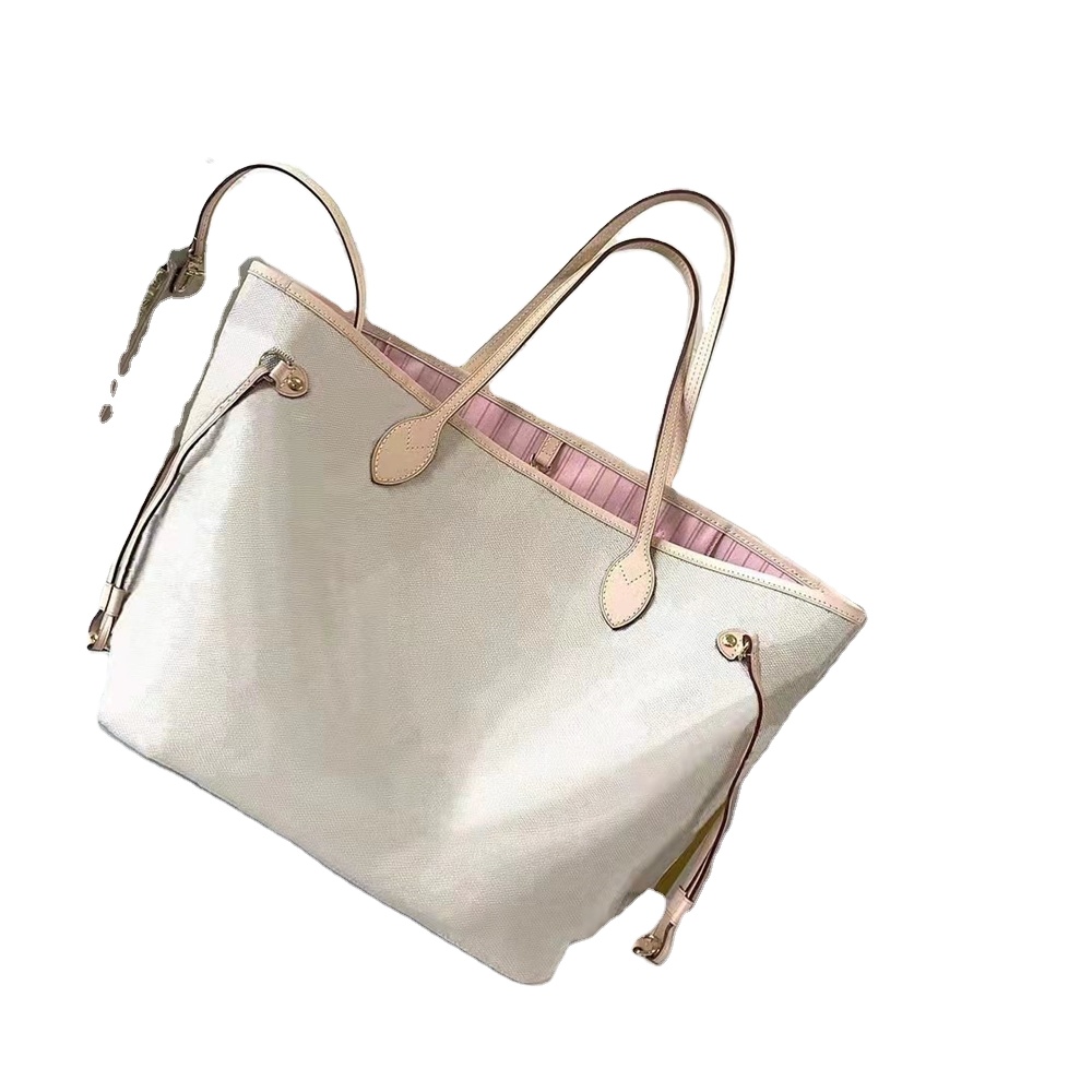 Top Quality Neverful Handbags For Women Shopping Bags Luxury Brand Never Shoulder Bag Canvas Leather Full Bag Sub Mother Wallet