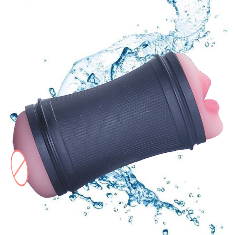 Hot Selling Product Mouth Anus Name Device Thermoplastic Elastomer Adult Sex Masturbation Device For Men 