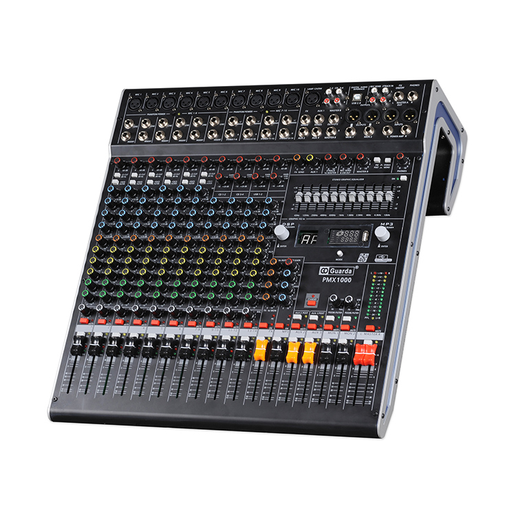 New Design 14 Channels Audio Mixer With Dj Lamp 