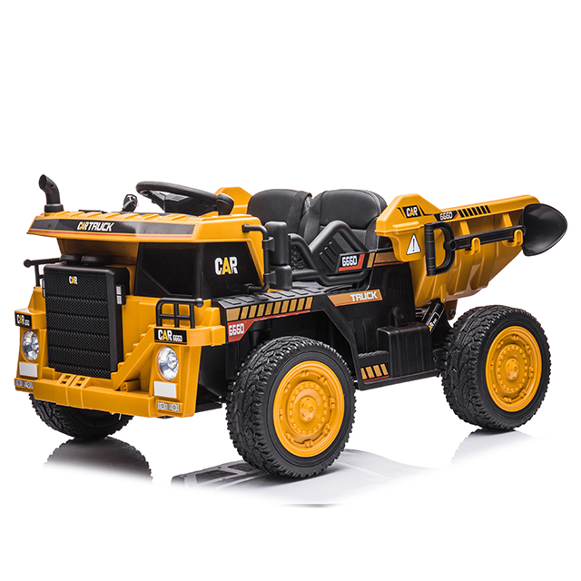 2021 New Model Popular Styles Of Children&#39;s Electric Toys And Children&#39;s Toy Engineering Vehicles With Two Seats 