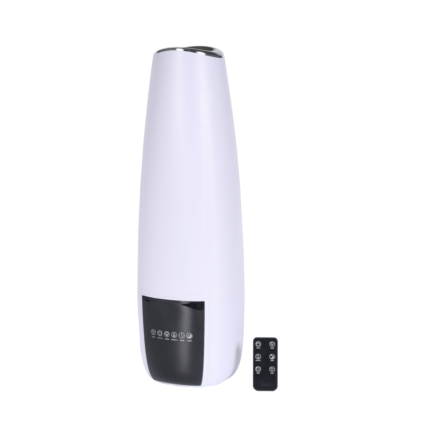 6.5l Top Filling Air Humidifier Lcd Screen Display Intelligent Remote Control Floor Standing Ultrasonic Humidifier 