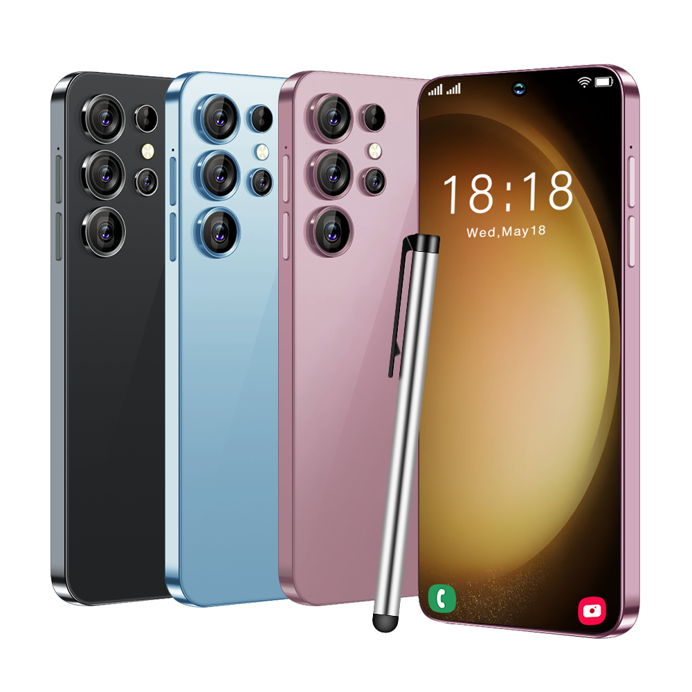 2023 New Galaxy S23 Ultra Unlocked 5g Telephone 7.3 Inch 16gb + 1tb Android Smartphone 3g 4g Mobile Phones 