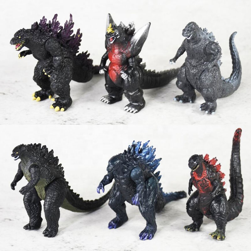 Custom 8cm Godzilla Vinyl Toy,Oem Custom Vinyl Toy Animal,Design Vinyl Toys Factory 