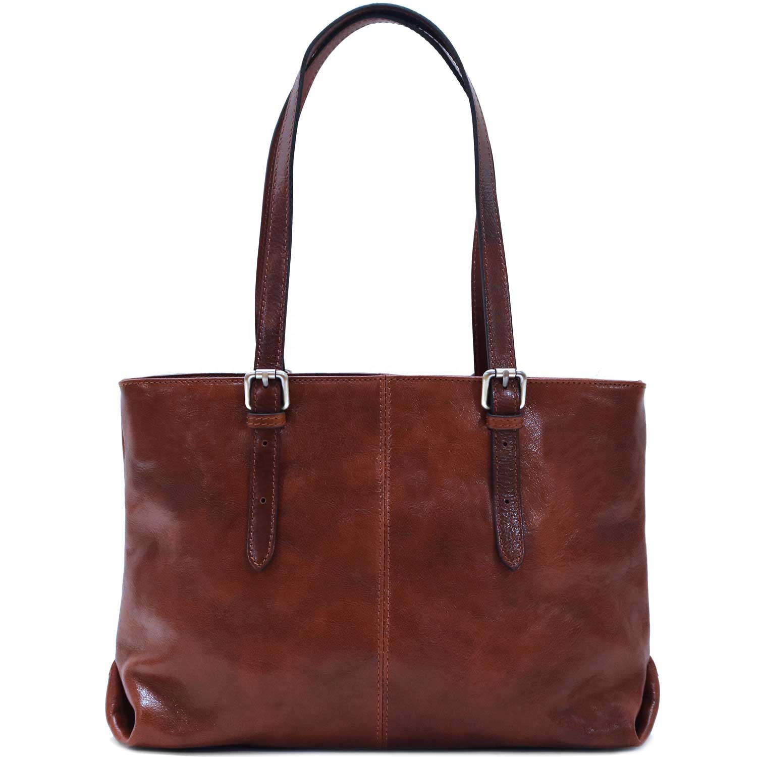 Wholesale Factory Custom Logo Soft Leather Handbag Fashion Ladies Tote Bag Women&#39;s Genuine Leather Shopper Tote 