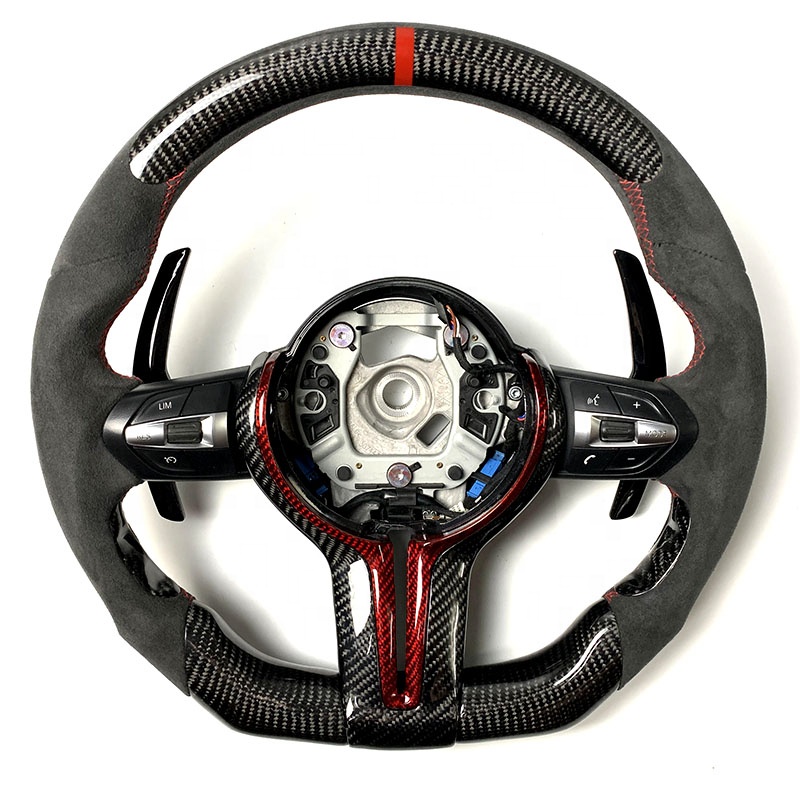 Suitable For Bmw Steering Wheel F30 F10 3 Series 5 Series X5x6 Carbon Fiber Steering Wheel Customization 