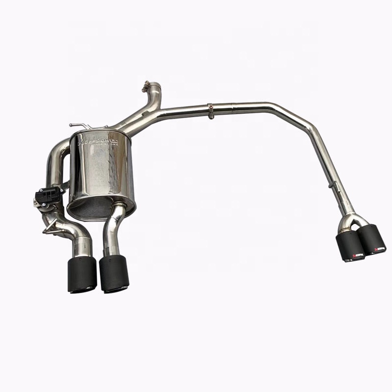 Custom Stainless Steel Car System Exhaust Pipe Muffler Tips For Bmw E60 M5 530i Parts 