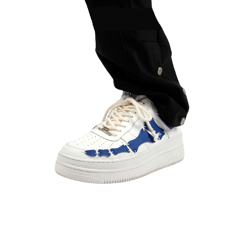 Xinxiezhi Hot Sale Pu Basketball Sneakers Custom Thick Base Sneakers For Men Luminous Men&#39;s Casual Shoes 