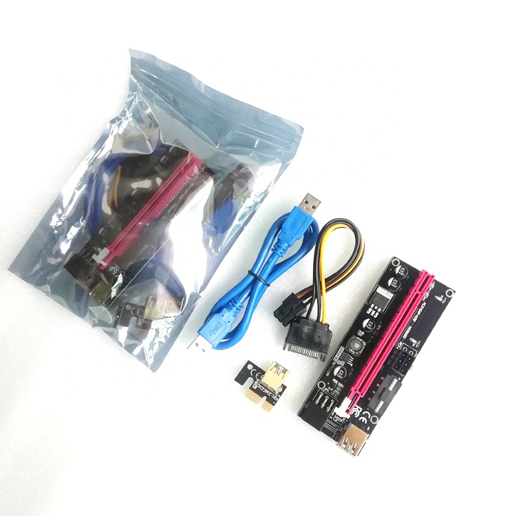 Hot Selling Usb Extender Pcie Pci-e Computer Accessories Desktop Riser Pci E For Video Card 