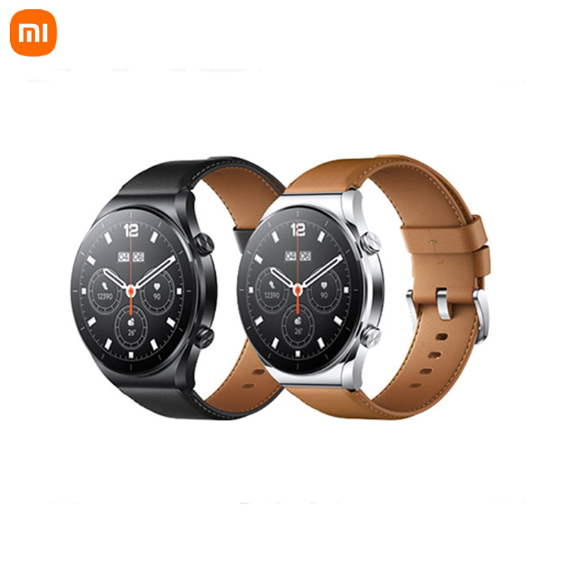 2022 Xiaomi Mi Watch S1 Smartwatch 1.43&quot; Amoled Display 12 Days Battery Life Wireless Charging Answer Call Wrist Watch For Men 