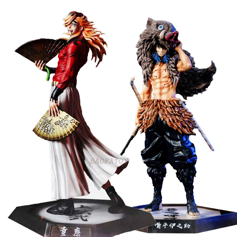 30cm Demon Slayer Kimetsu No Yaiba Figure Daki/gyuutarou/tsugikuni Yoriichi/sabito Anime Figure Toy 