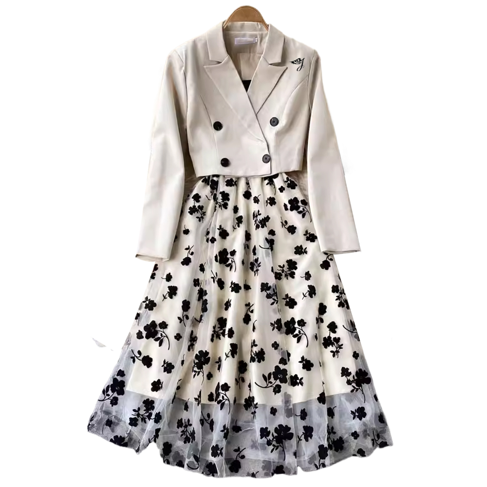 Western Party Wear Dresses for Women SMO Womens Elegant Dress Suit blazer Vintage Dresses Women Elegant Sexy