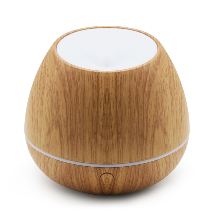 Aromacare Classic 7 Lights Recharge Small Scent Oil Custom Wood Electric Aroma Diffuser 
