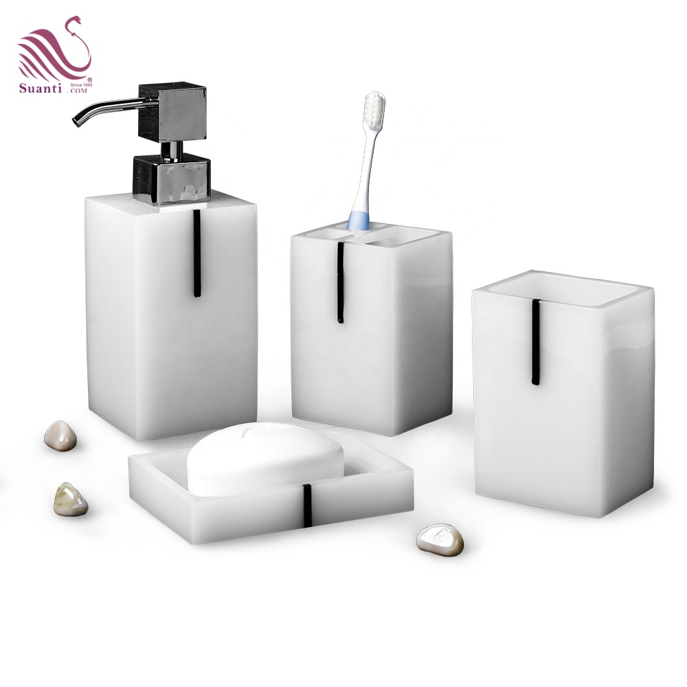 Simple Home Decorations Bathroom Accessories Set 