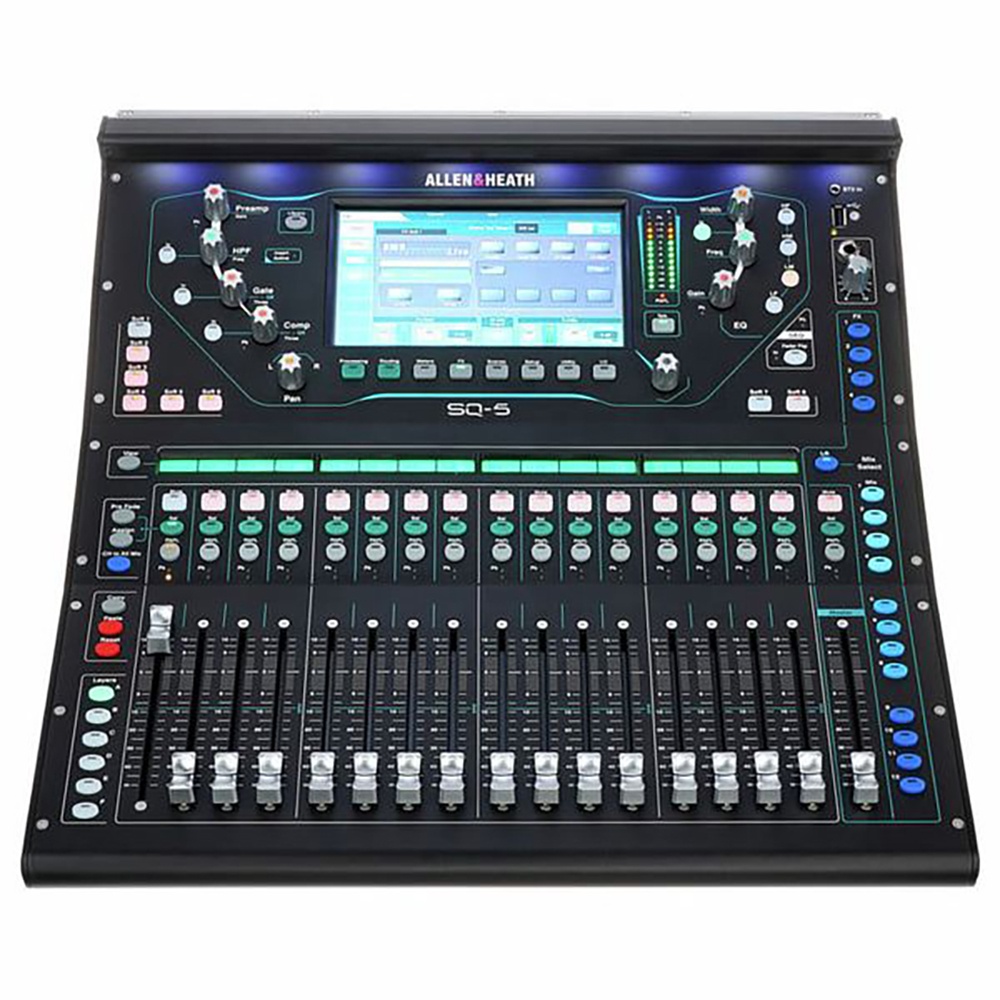 Allen &amp; Heath Sq5 48-channel Digital Mixer 32 X 32 Usb Audio Interface Music System Digital Audio Mixer 