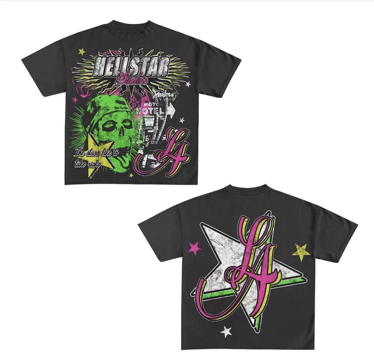 Custom Screen Print Graphic Vintage 100% Organic Cotton Acid Wash T Shirt Men Women Oversized Unisex Heavyweight T-shirt 