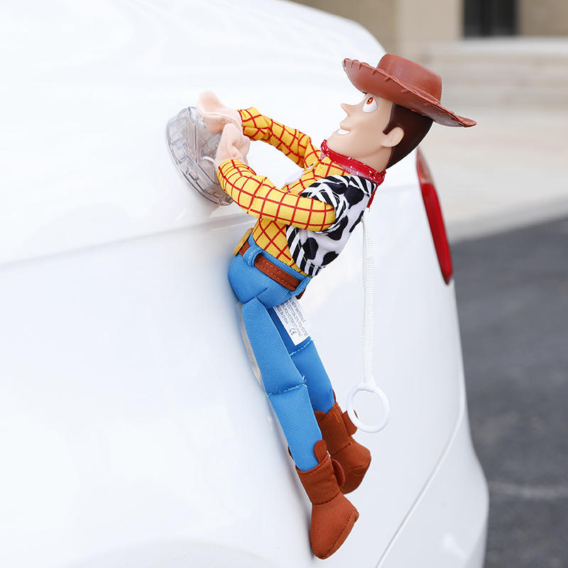 Tcxw041314 Toy Story Woody Buzz Light Year Car Dolls Plush Toys Outside Hang Toy Cute Auto Accessories Car Decoration Doll 