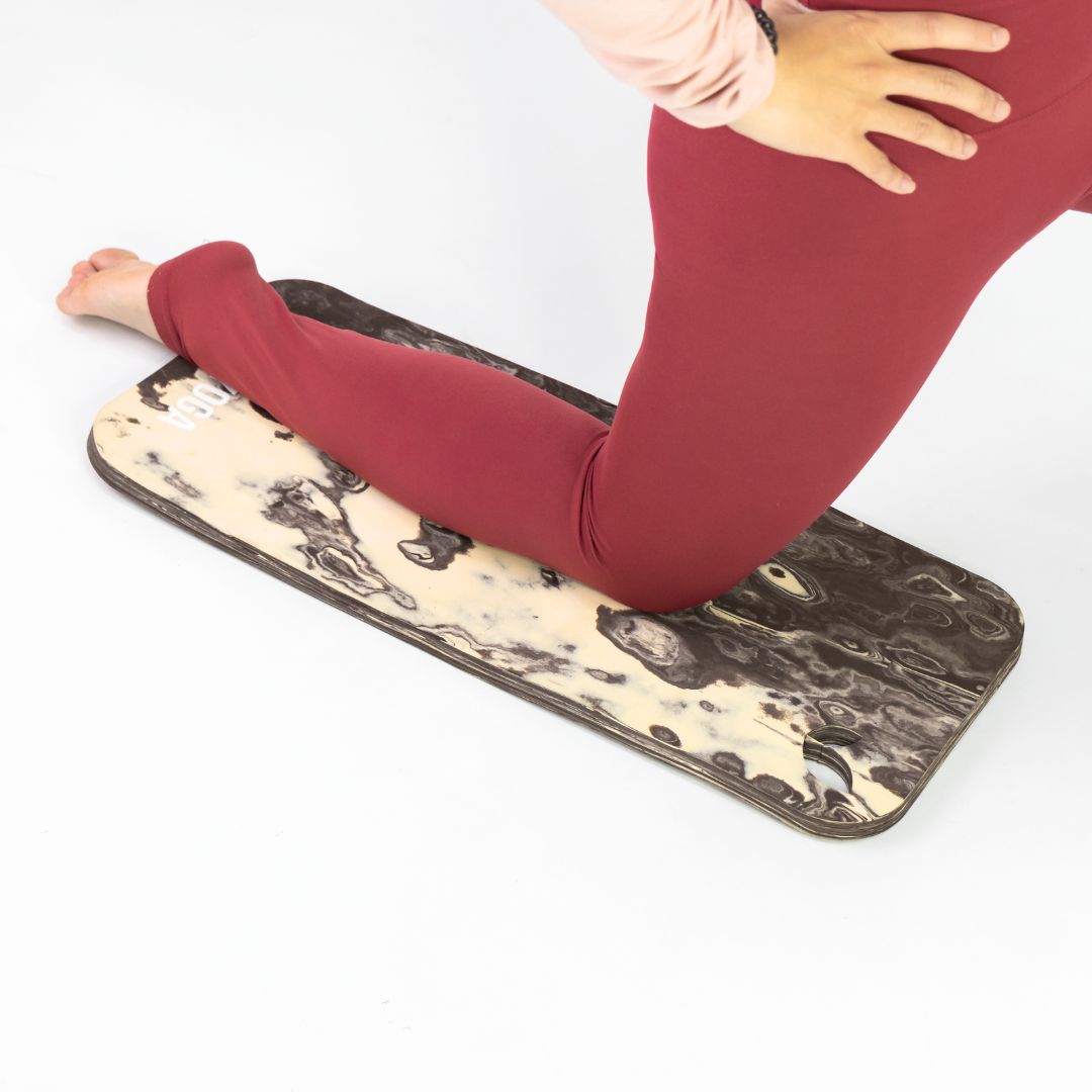 Customizable Grey Yoga Knee Pad Made of Natural Rubber and EVA with Custom Logo Sports & Entertainment Product