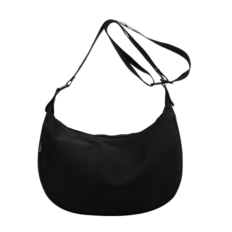 2024 New Simple Nylon Fabric Crossbody Bag High Quality Fashion Women's Shoulder Bag with PU Leather Lining Handbags