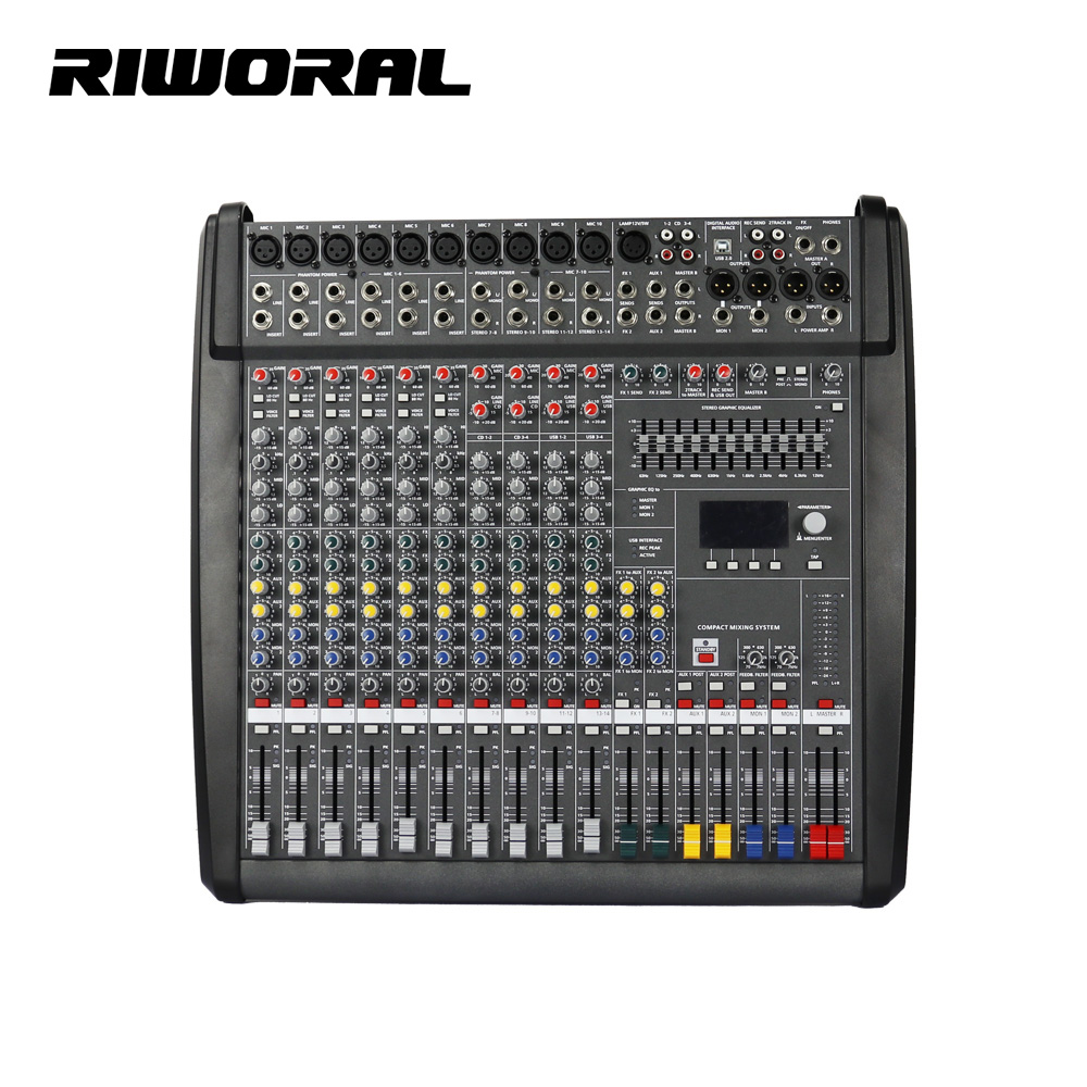 Cms1003 Professional Dj Sound Audio Mixer Dynacord Cms 1000-3 Dsp Effector Stage Controller 