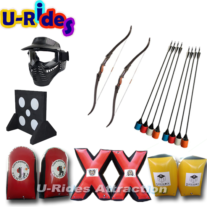 Wholesale Funny Inflatable Game Outdoor Sport Game Inflatable Bunkers Archery  Inflatable Archery Tag