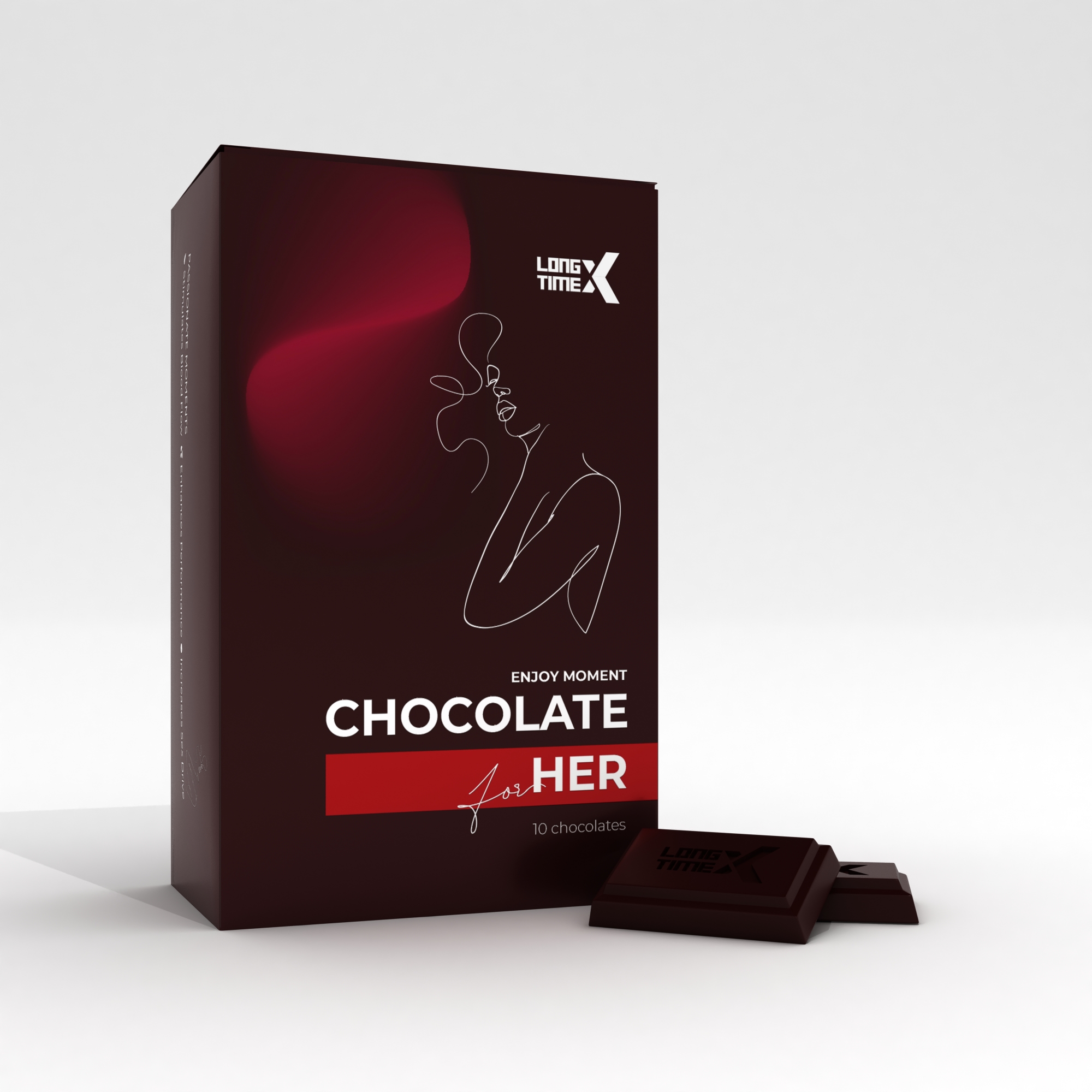 Trending LongtimeX's Supplements Enjoy Moment Chocolate for Her Health Care Hot Selling Product 2024