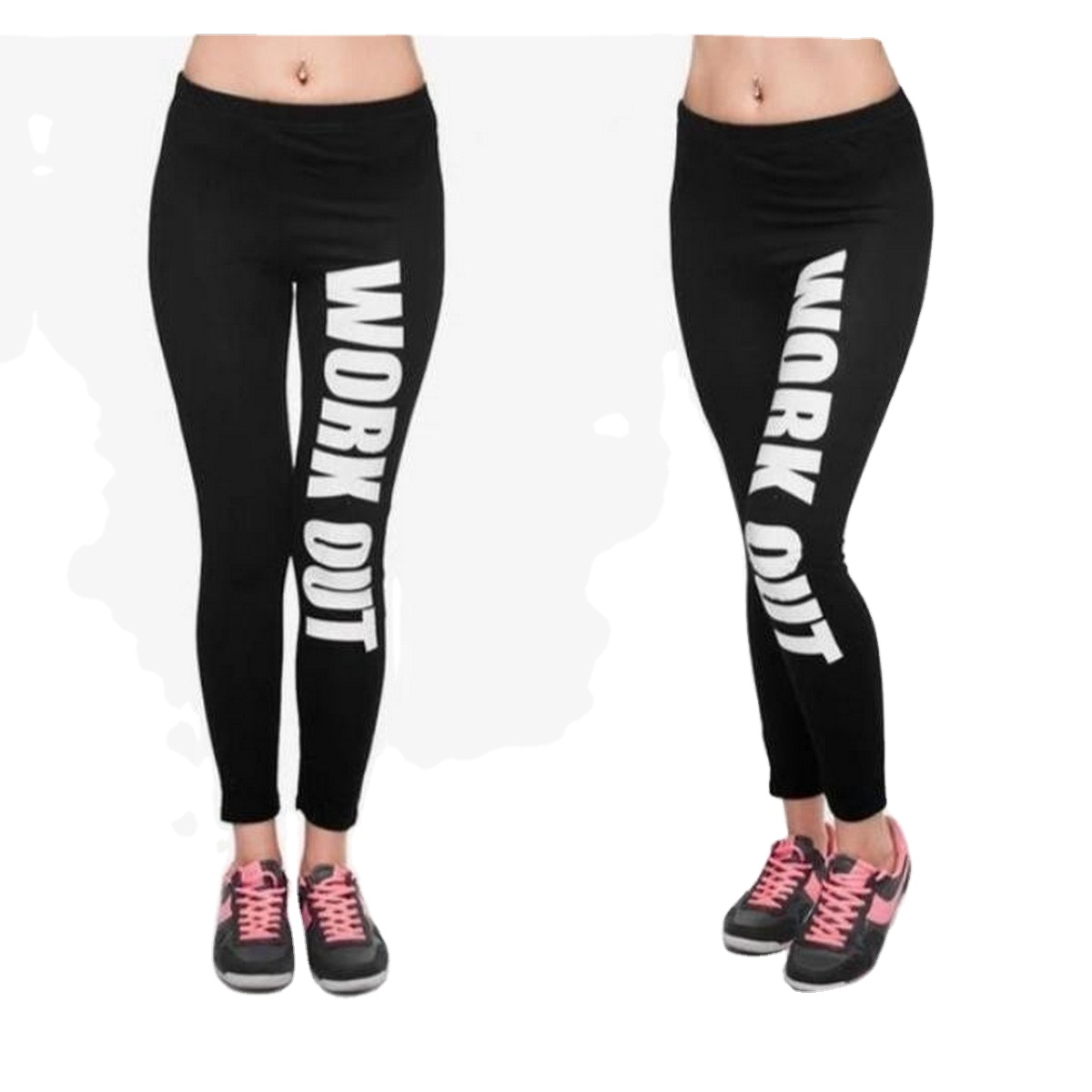 Women Leggings Women High Waist Yoga Leggings Pants High Impact Compression Leggings Sportswear 