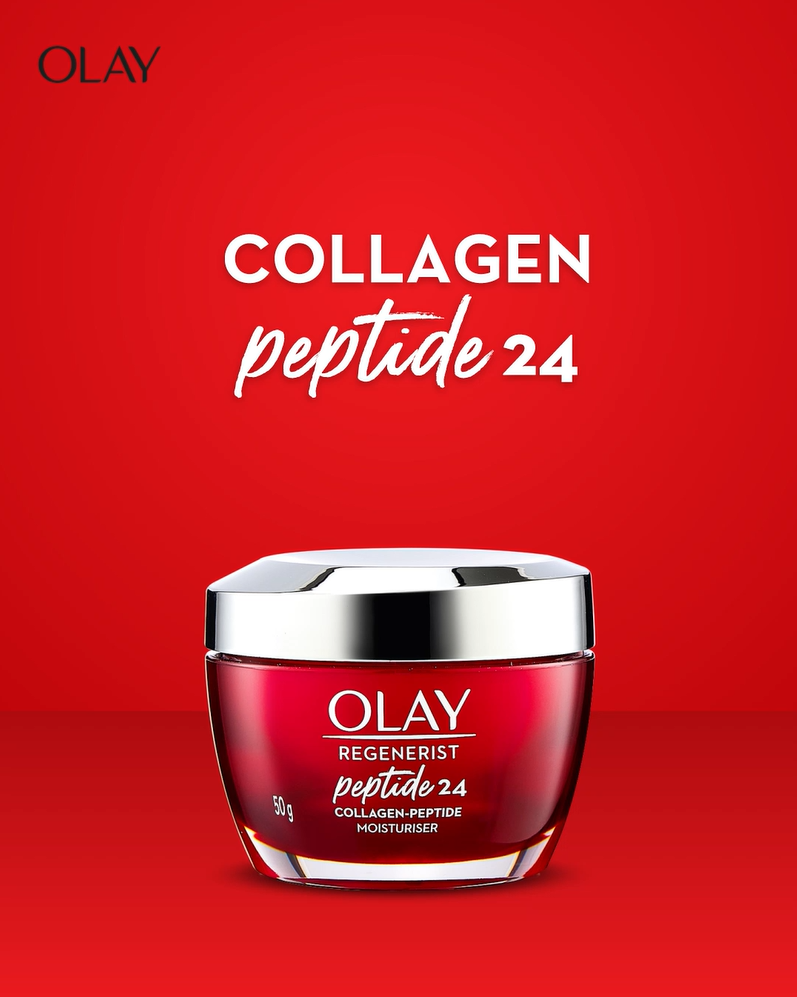 Olay Regenerist Collagen Peptide24 Skincare Cream Moisturizer & Niacinamide + Vitamin C Super Serum 50 g + 30 ml