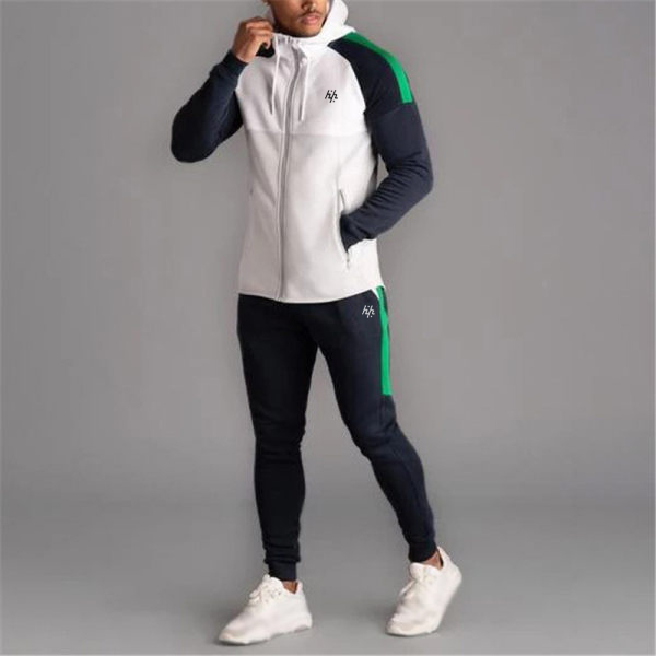 Oem Service Tracksuit Sportswear For Men /custom Slim Fit Gym Comfortable Men&#39;s Tracksuit (manufactured By Huzaifa Products) 