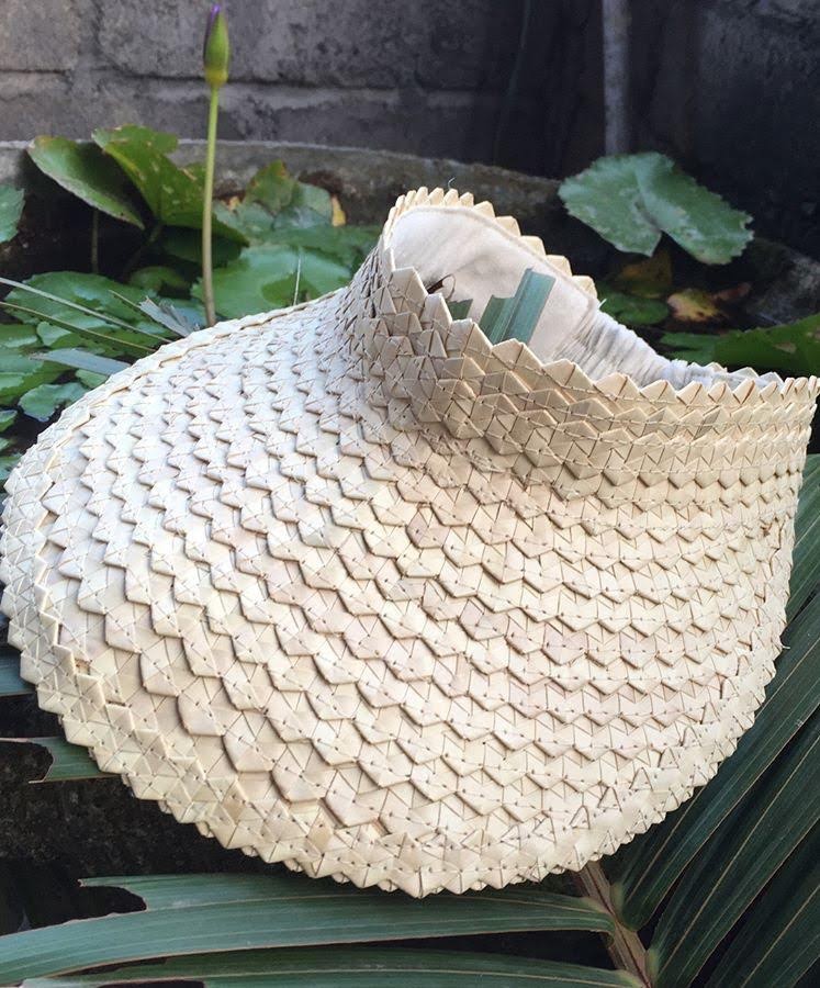 Women's Sun Visor Hat From Bali Stylish Tote Bags Accessory