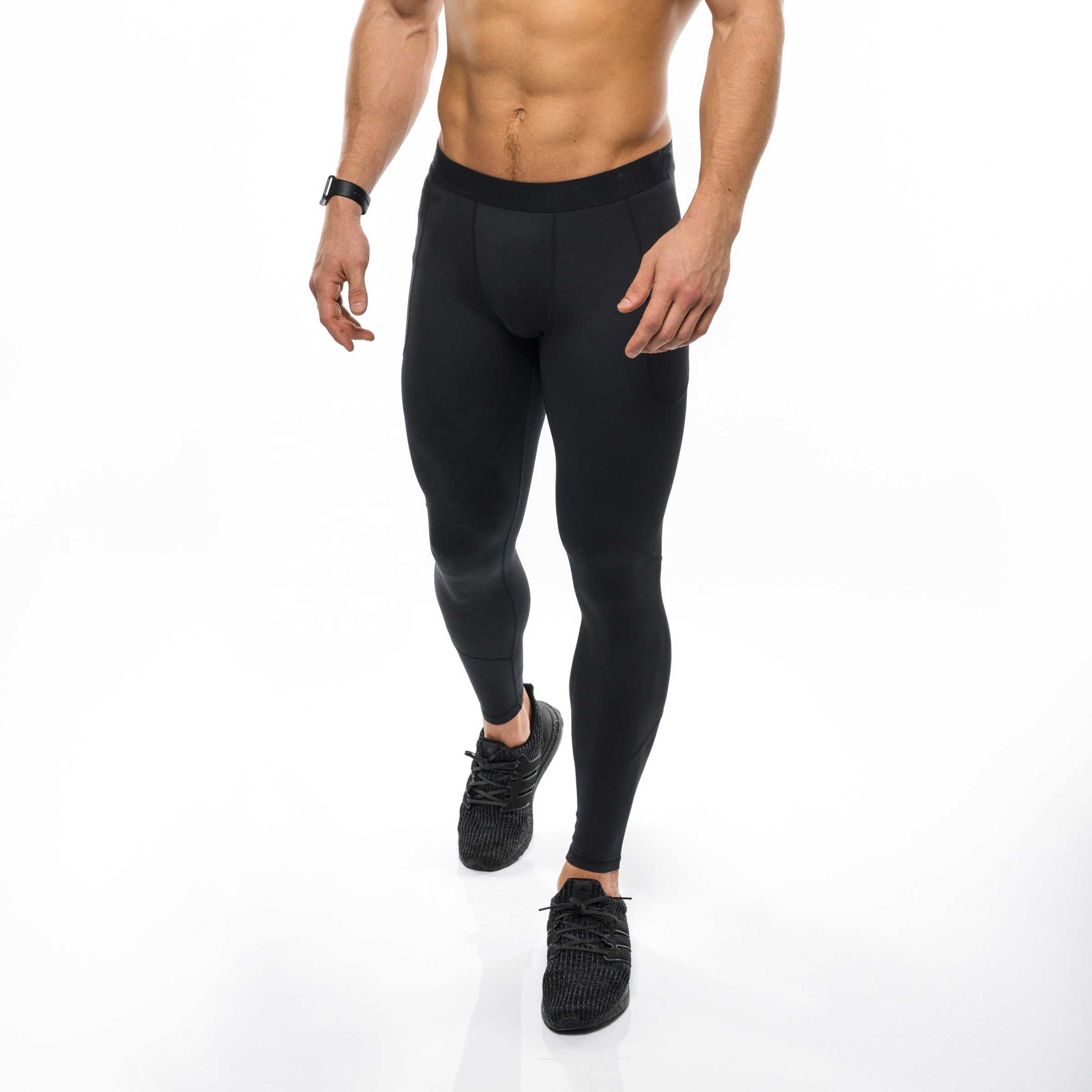 Men&#39;s Running Gym Fitness Leggings Workout Compression Tights For Men 