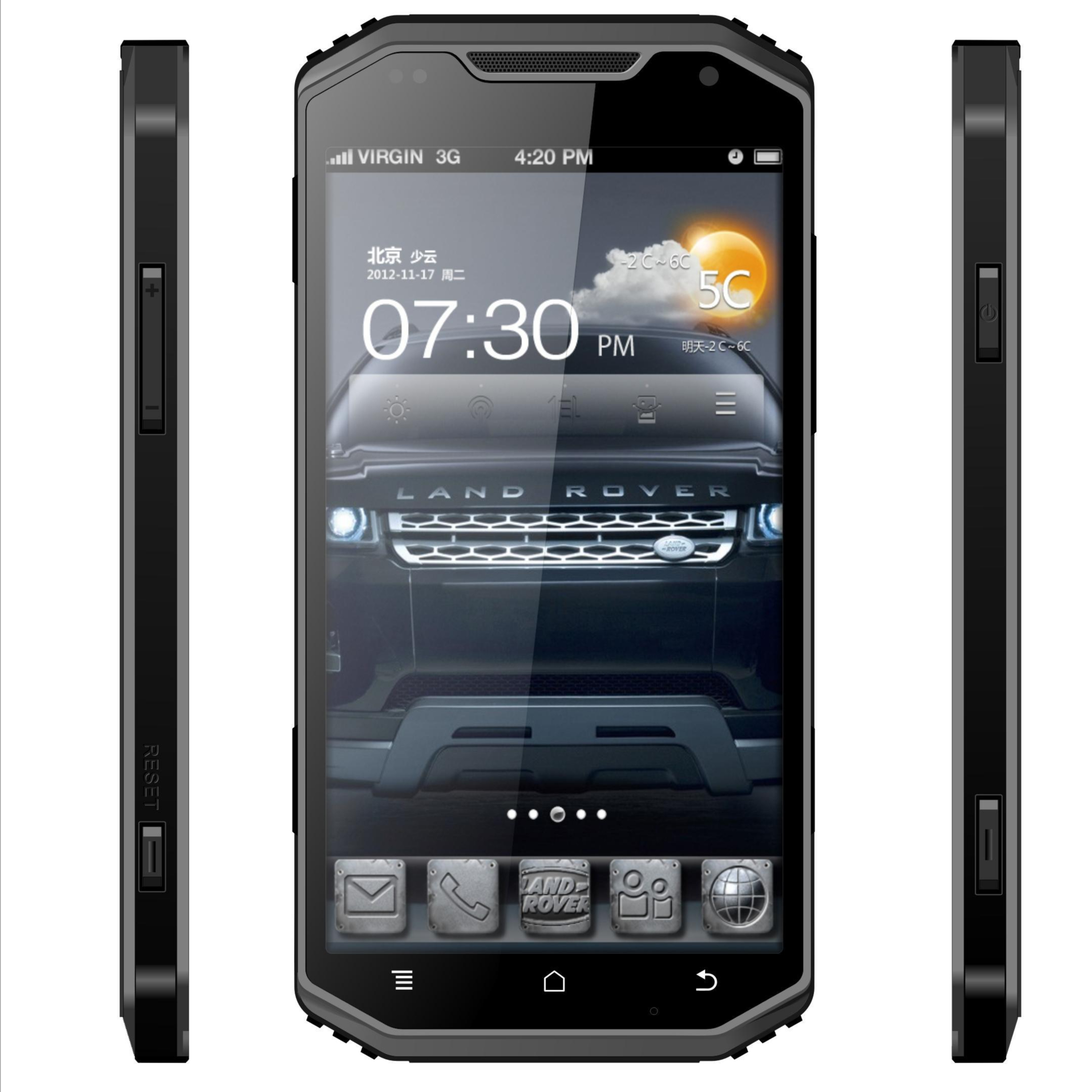 Waterfield Outdoor Sports IP68 Waterproof and Dustproof Smartphone Octa Core Mobile Phone