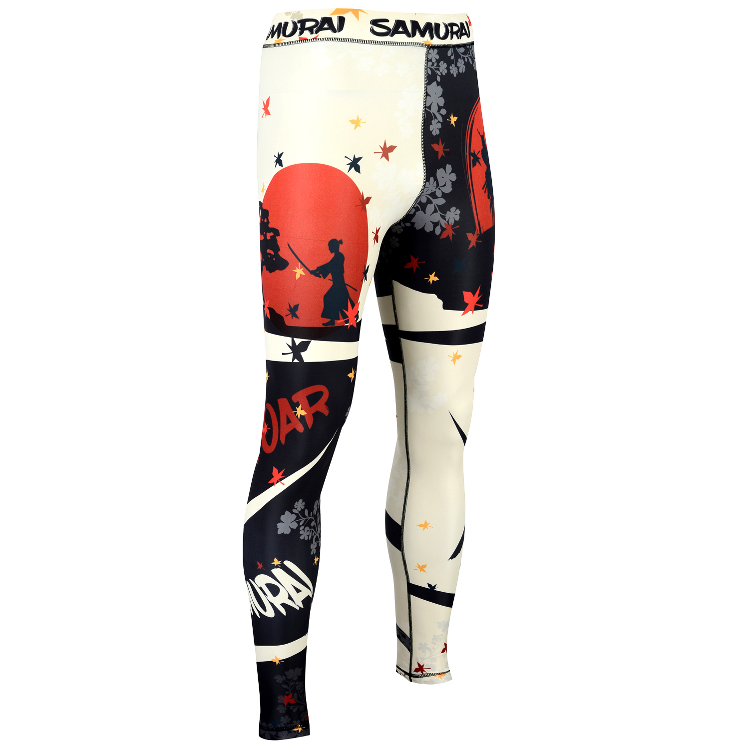 Wholesale Custom Sublimation Men Polyester Sportswear Compression Sports Tights Pants Base Layer Gym Workout Running Leggings 