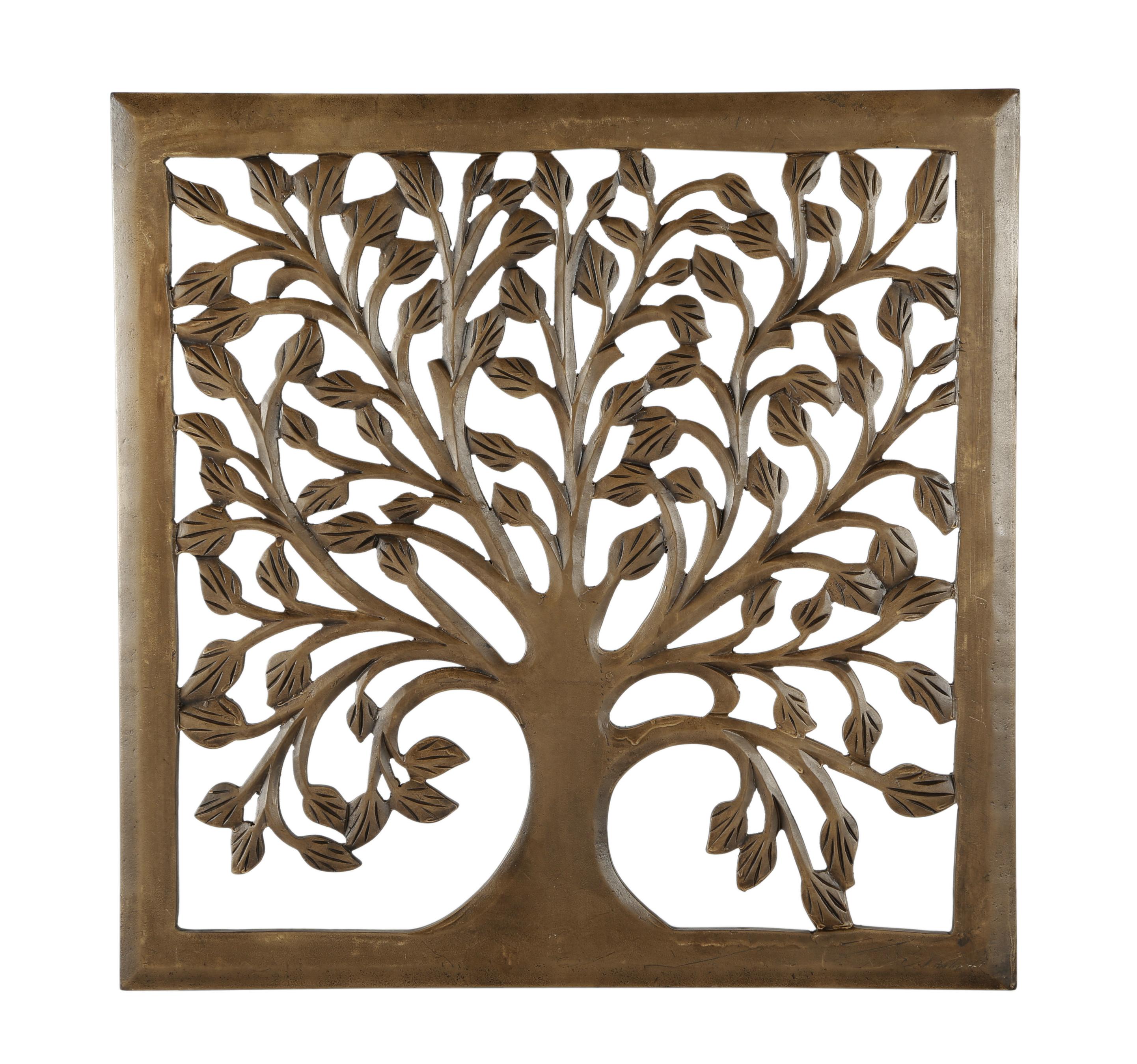 Designer And Elegant Tree Of Life Wooden Wall Art Home Decoration 
