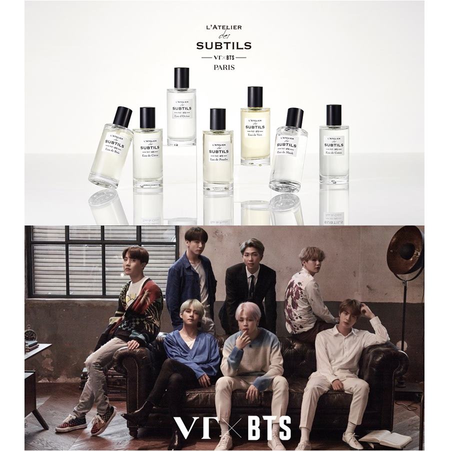 [100% Original]vt X Bts Perfume (with 7 Photo Sign Cards) Wholesale 