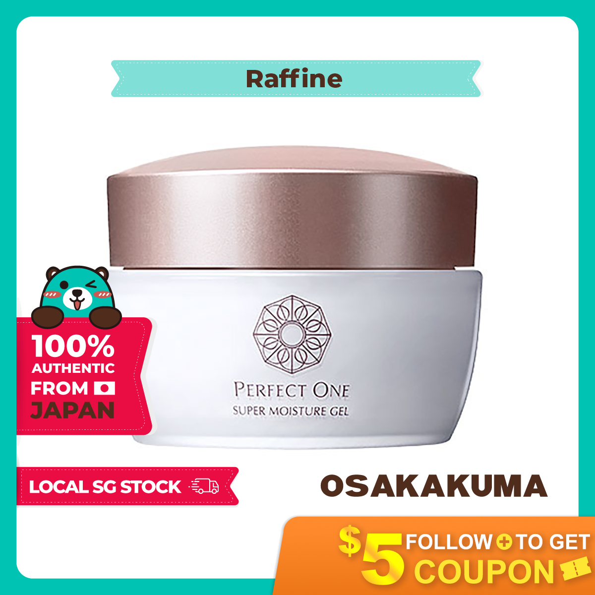Raffine Perfect One All In One Super Moisture Gel 50g [Ship from SG / 100% Authentic]