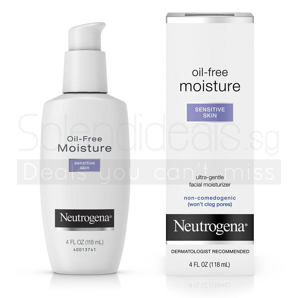 NEUTROGENA Face Moisturiser - Oil Free for Sensitive Skin 118ml - 4000
