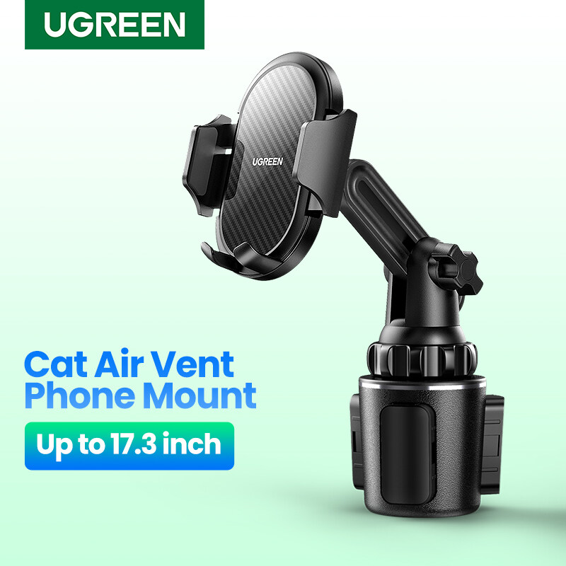 UGREEN Car Cup Holder Phone Mount Cell Phone Holder Universal Adjustable Cup Holder Cradle Car Mount  for 4,7-7.2 inch