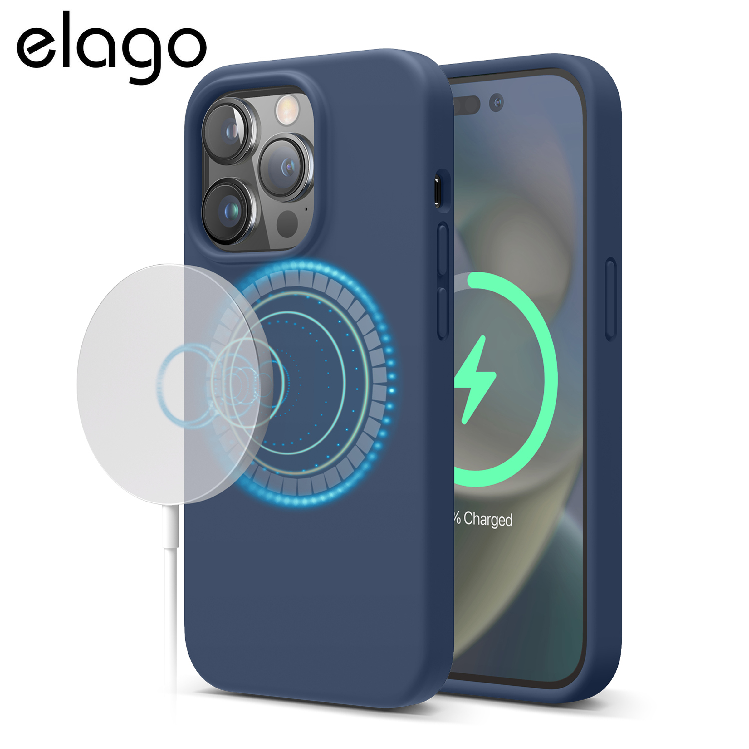 elago MagSafe Silicone Case for iPhone 14 Pro / iPhone 14 Pro Max