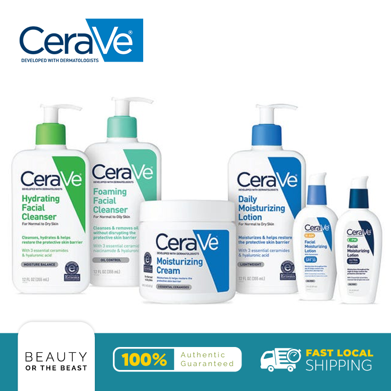 Cerave Moisturizing / Hydrating / SA Smoothing / Foaming Cream / Lotion / Cleanser / California Baby [BeautyBeast.SG]