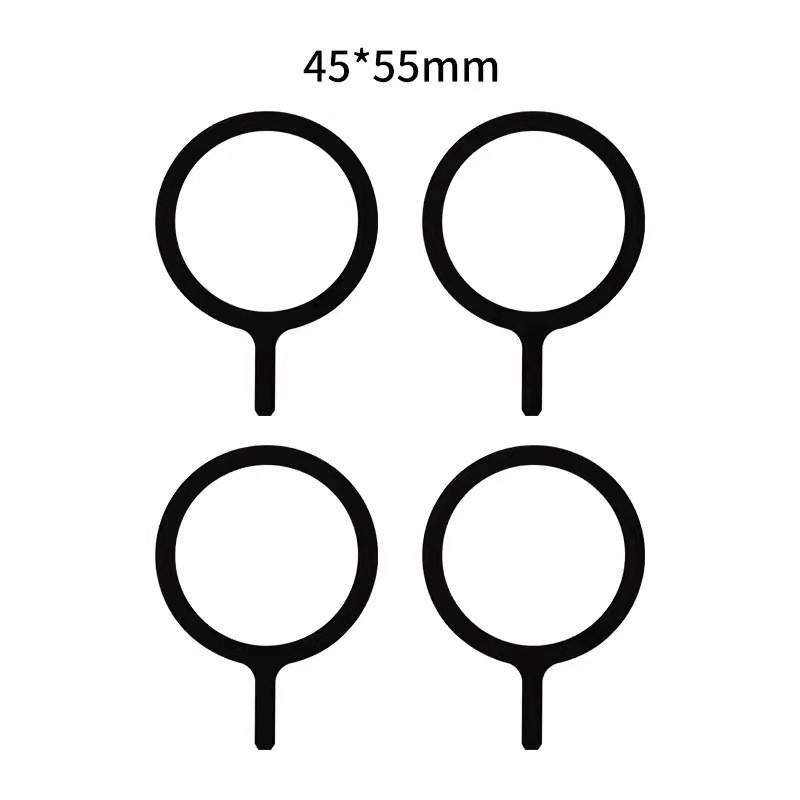 Magnetic Metal Plate Sticker Rings For Magsafe Wireless Charger Magnet Car Mobile Phone Holder Iron Sheet For iPhone 13 12 11