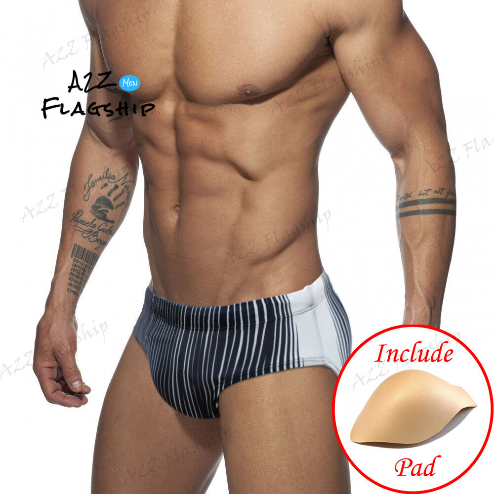WaterPlay Men Swimwear Sexy Swim Trunk Swimming Bikini Briefs Boxer Summer Beach Surfing UXH087 UXHBRI