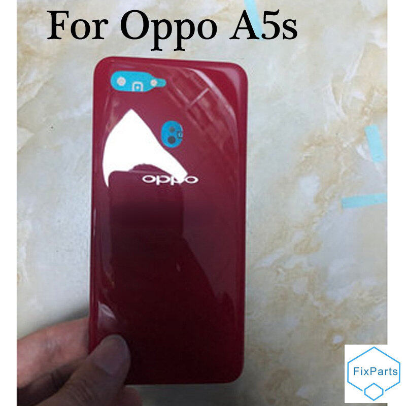 For OPPO A5S CPH1909 / AX5S CPH1920 Back Cover Door Housing case Rear Glass Replacement parts