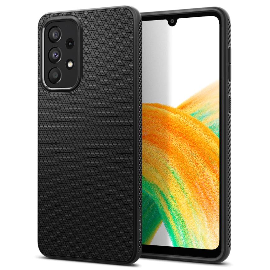 Spigen Galaxy A33 5G Case Liquid Air Casing Drop Protection Flexible Mil-grade certified with Air Cushion Technology