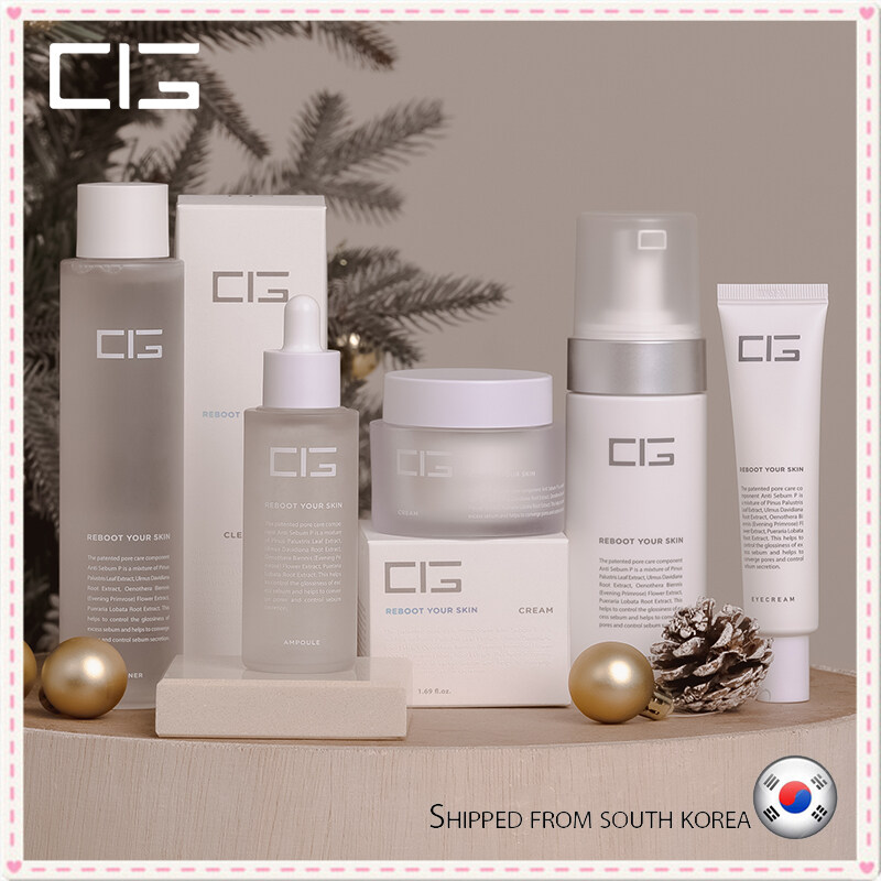 CIGBeauty Skin Care Set Face Toner Essence Eye Facial Cream Ampoule Lotion Anti-Aging Serum Facial Cleanser Cosmetics Kit