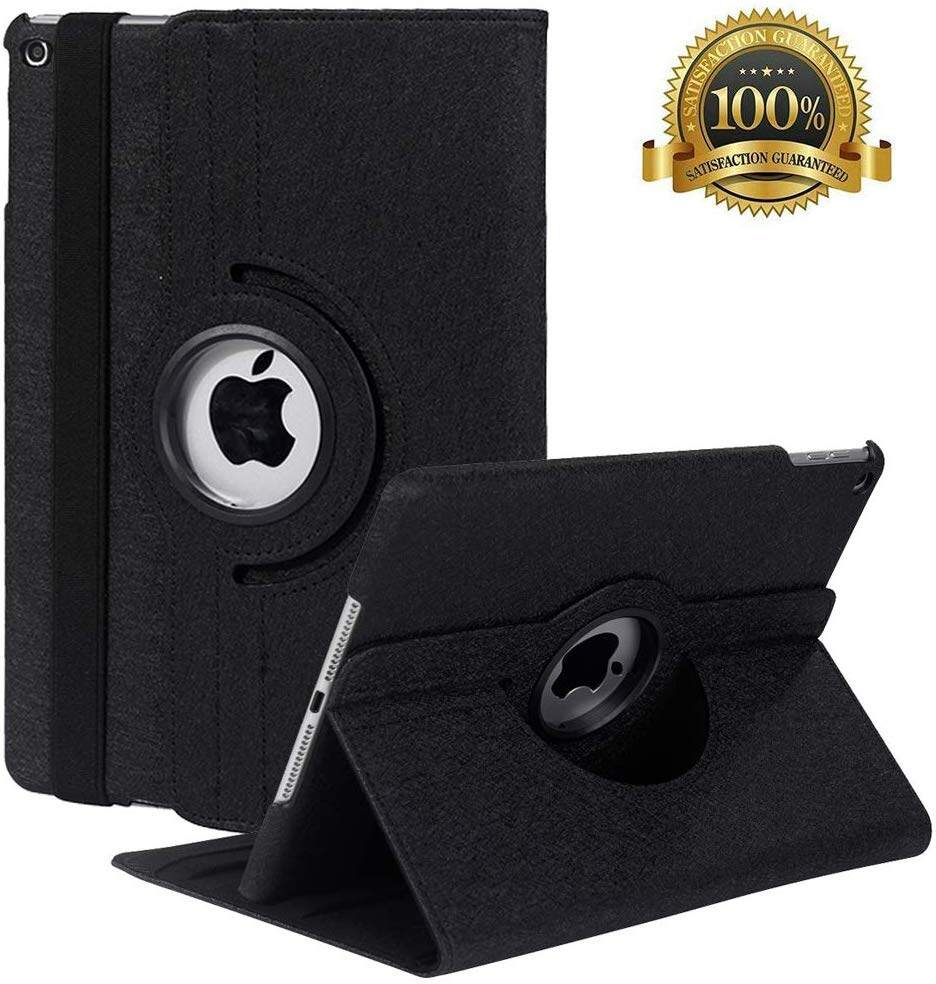 New iPad 9th Generation 10.2 Inch 2021 Case - 360 Degree Rotating Stand Smart Cover Case with Auto Sleep Wake for Apple iPad 10.2 2020 8th Gen/2019 7th Gen