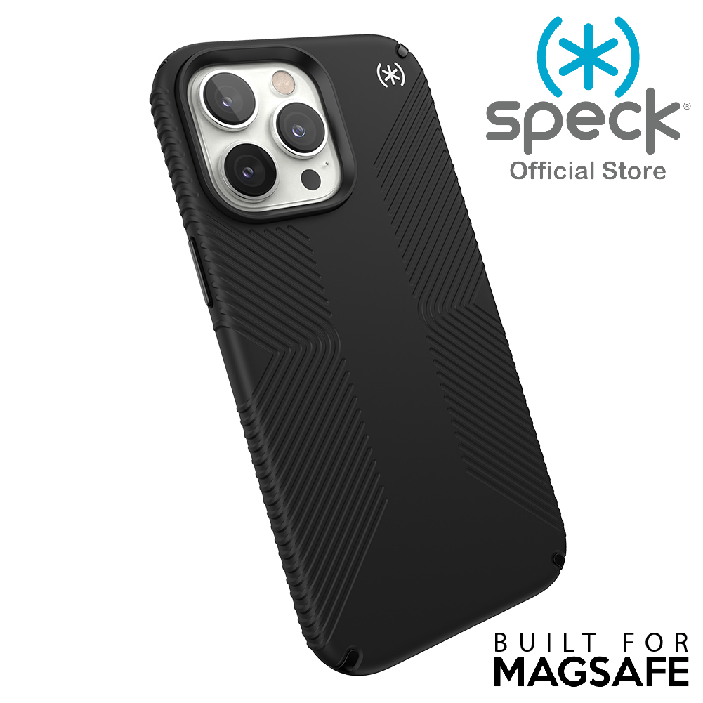 Speck Presidio 2 Grip with MagSafe for iPhone 14 / iPhone 14 Pro / iPhone 14 Plus / iPhone 14 Pro Max | Lifetime Warranty