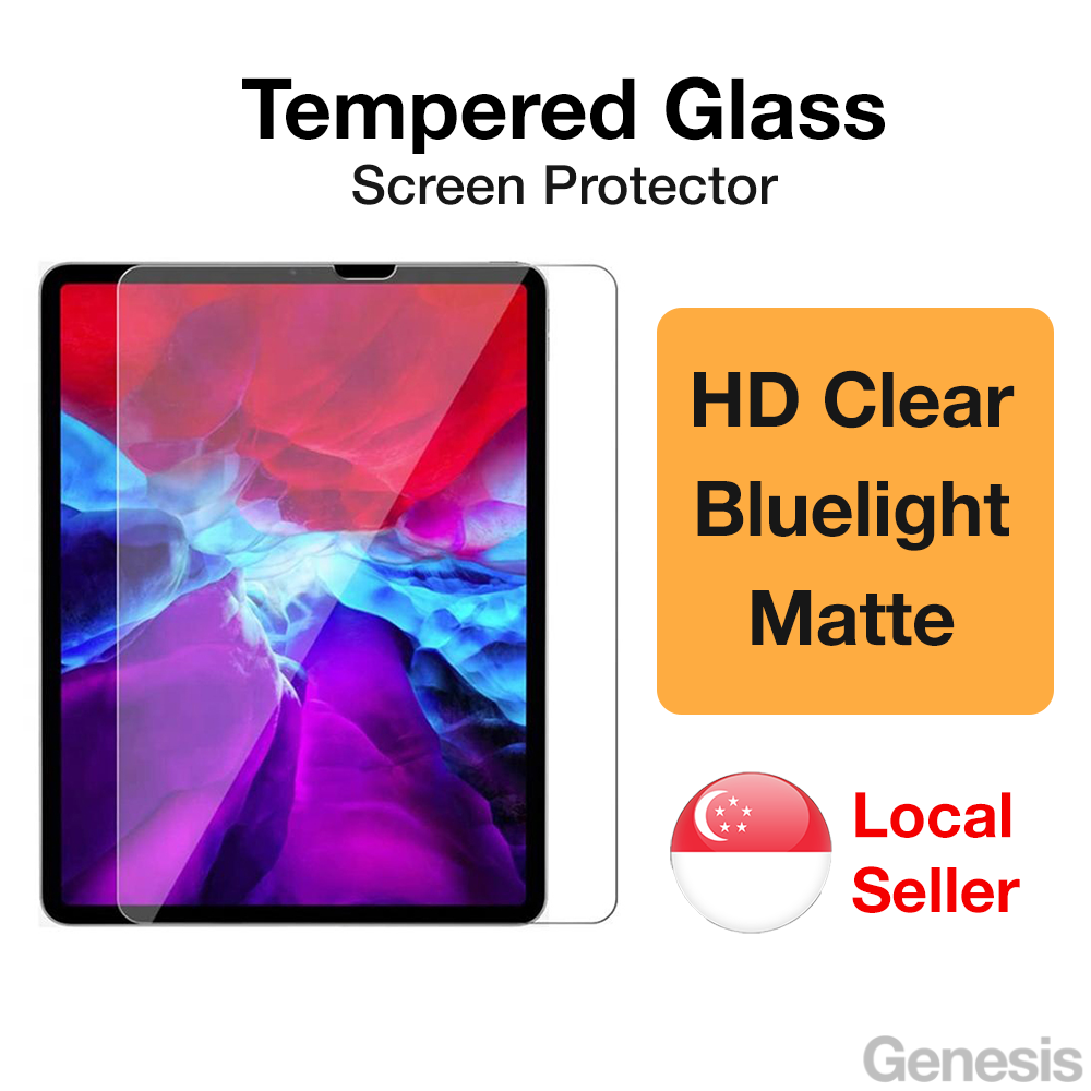 Genesis iPad Screen Protector Tempered Glass Air 5 4 3 Pro 11 10.5 Mini 6 12.9 Inch 10th 9th 8th Generation Gen 10 9 8